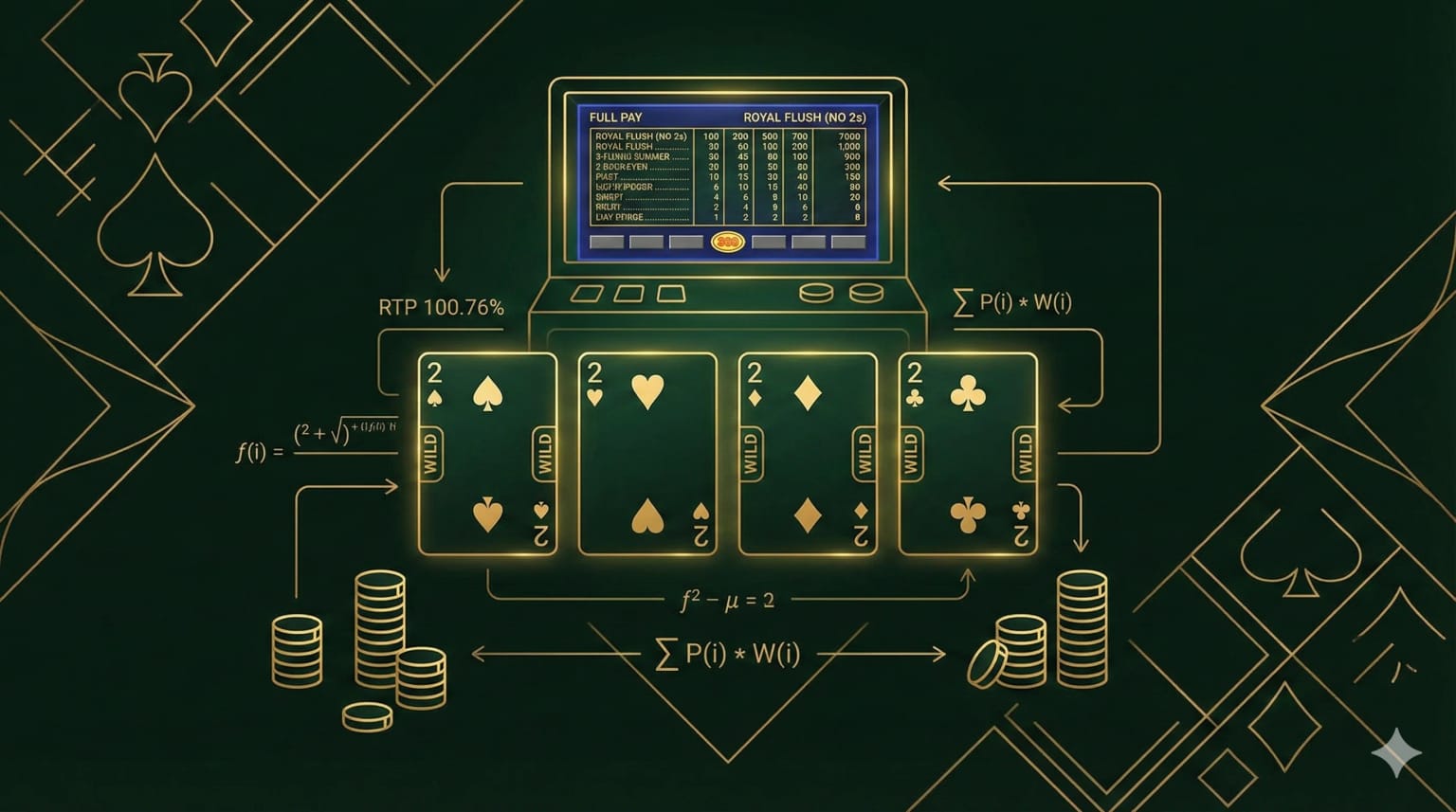 Full Pay Deuces Wild: Complete Strategy Guide (100.76% RTP)