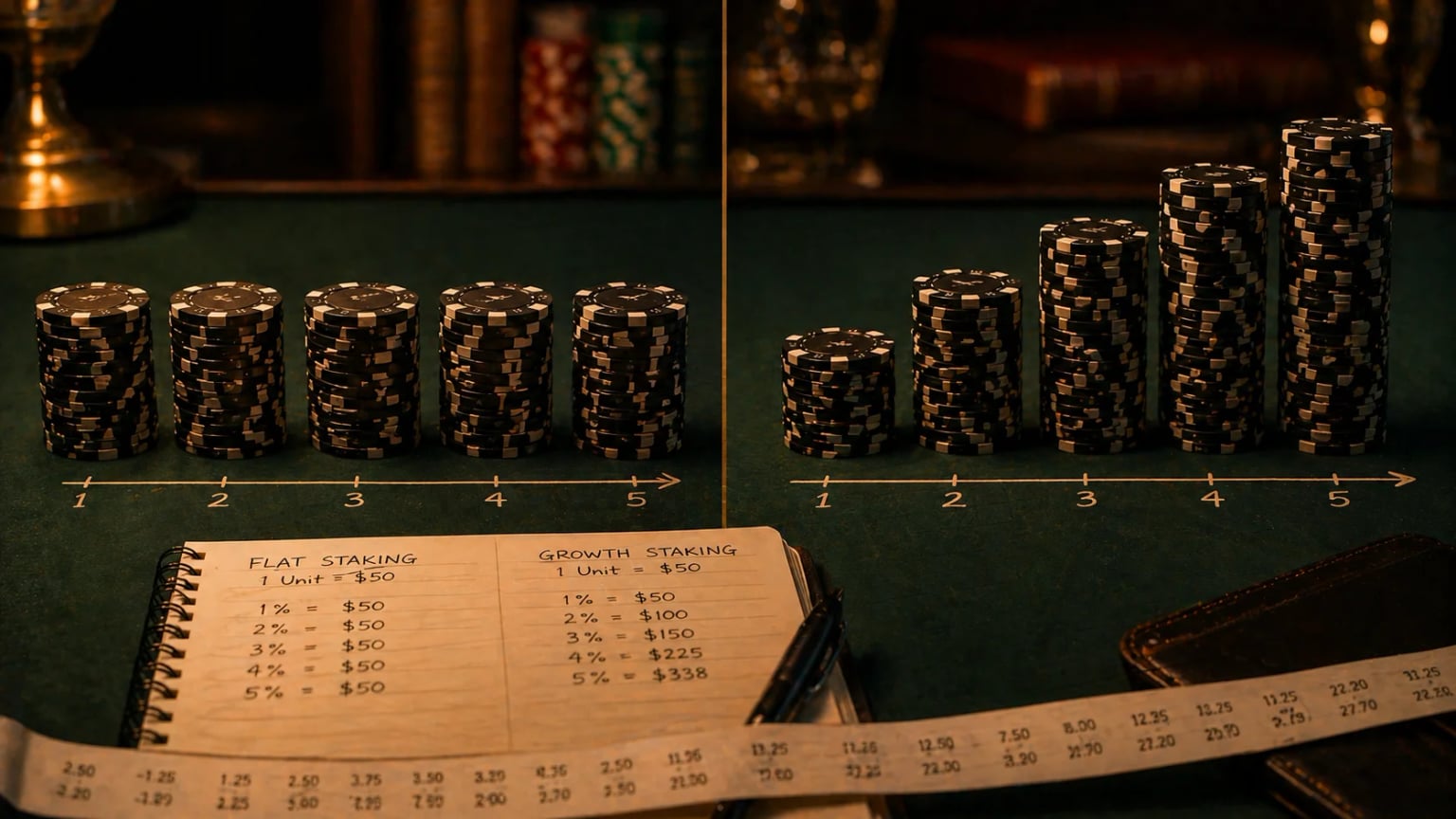 Bankroll Growth vs Flat Staking: Which Wins? (2026)