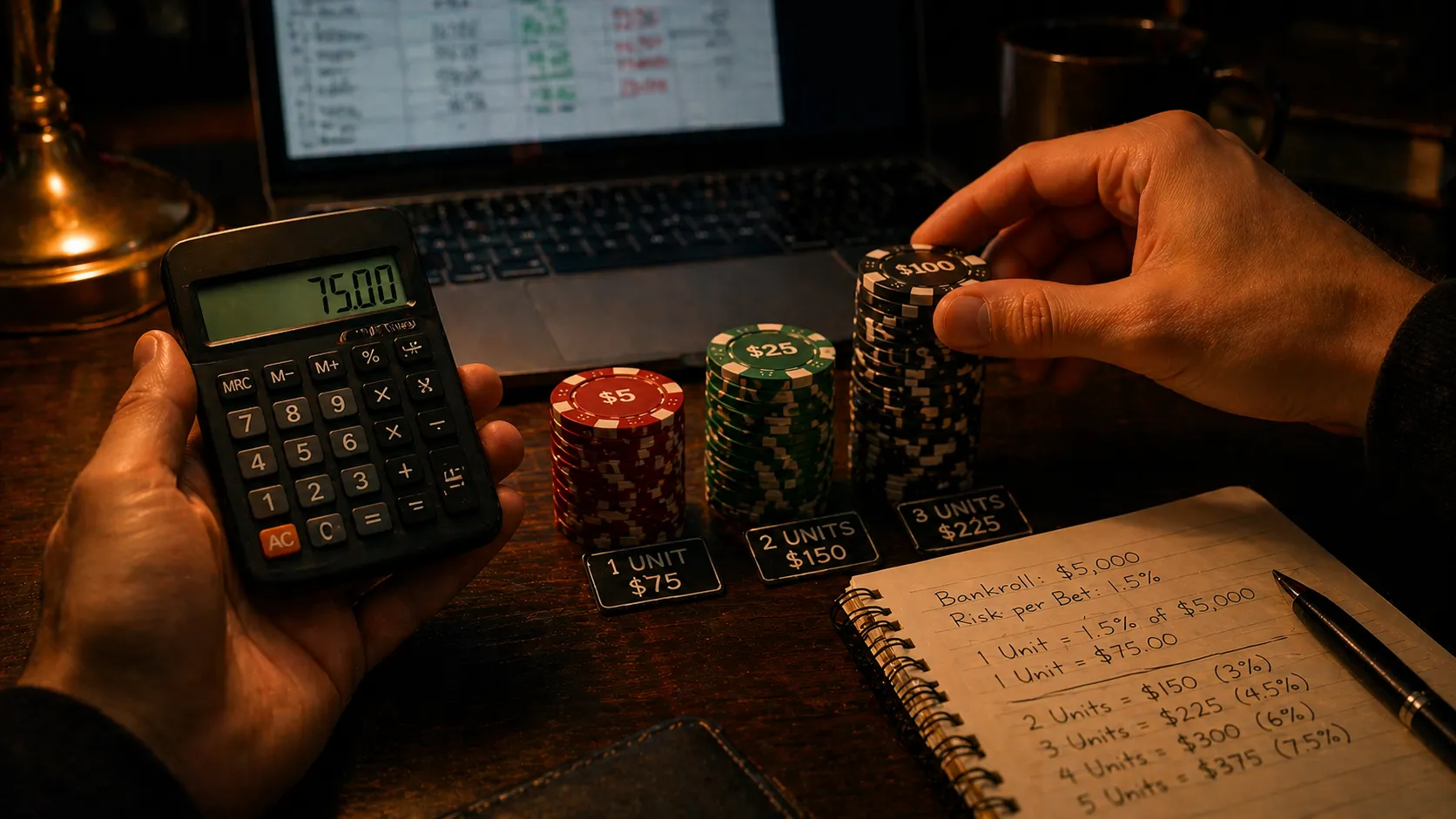 How to Calculate Bankroll Units: 4 Methods (2026)
