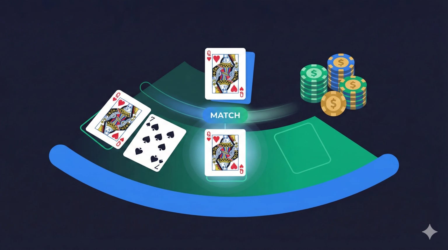 Match the Dealer Blackjack: Regeln, Auszahlungen & Strategie (2026)