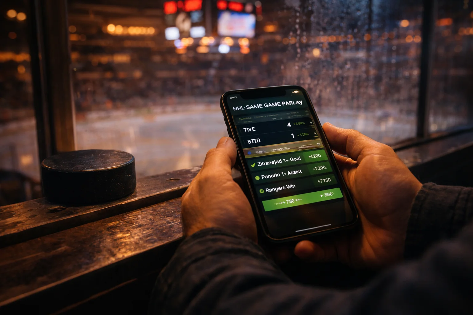 NHL Same Game Parlay: стратегия SGP-ставок (2026)