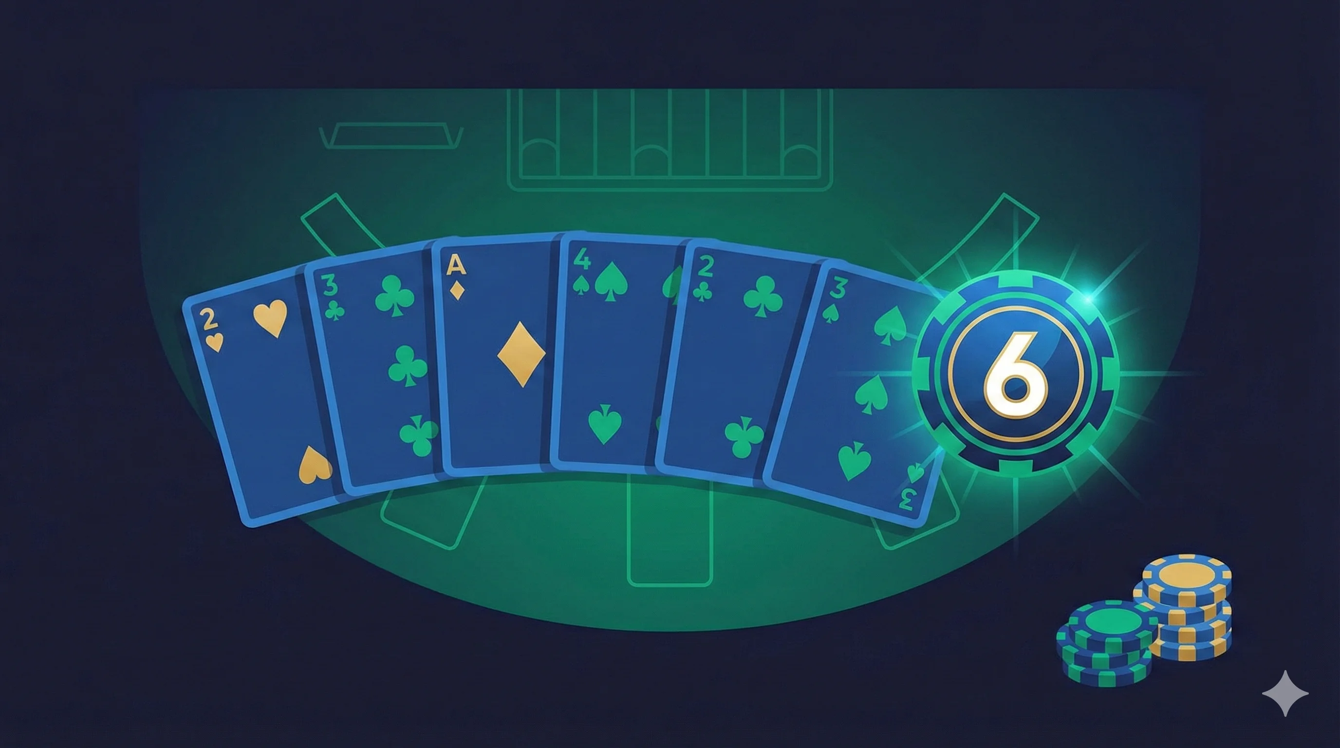 6 Card Charlie в Blackjack: Правило, Вероятность & Стратегия (2026)