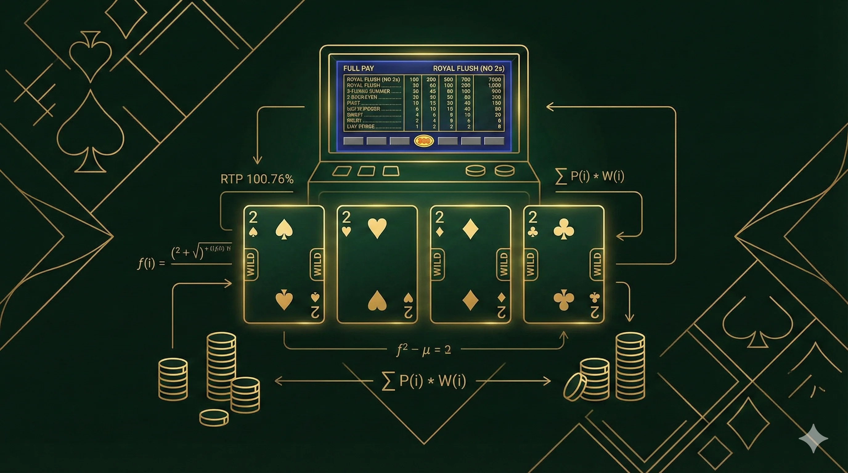 Full Pay Deuces Wild: Complete Strategy Guide (100.76% RTP)