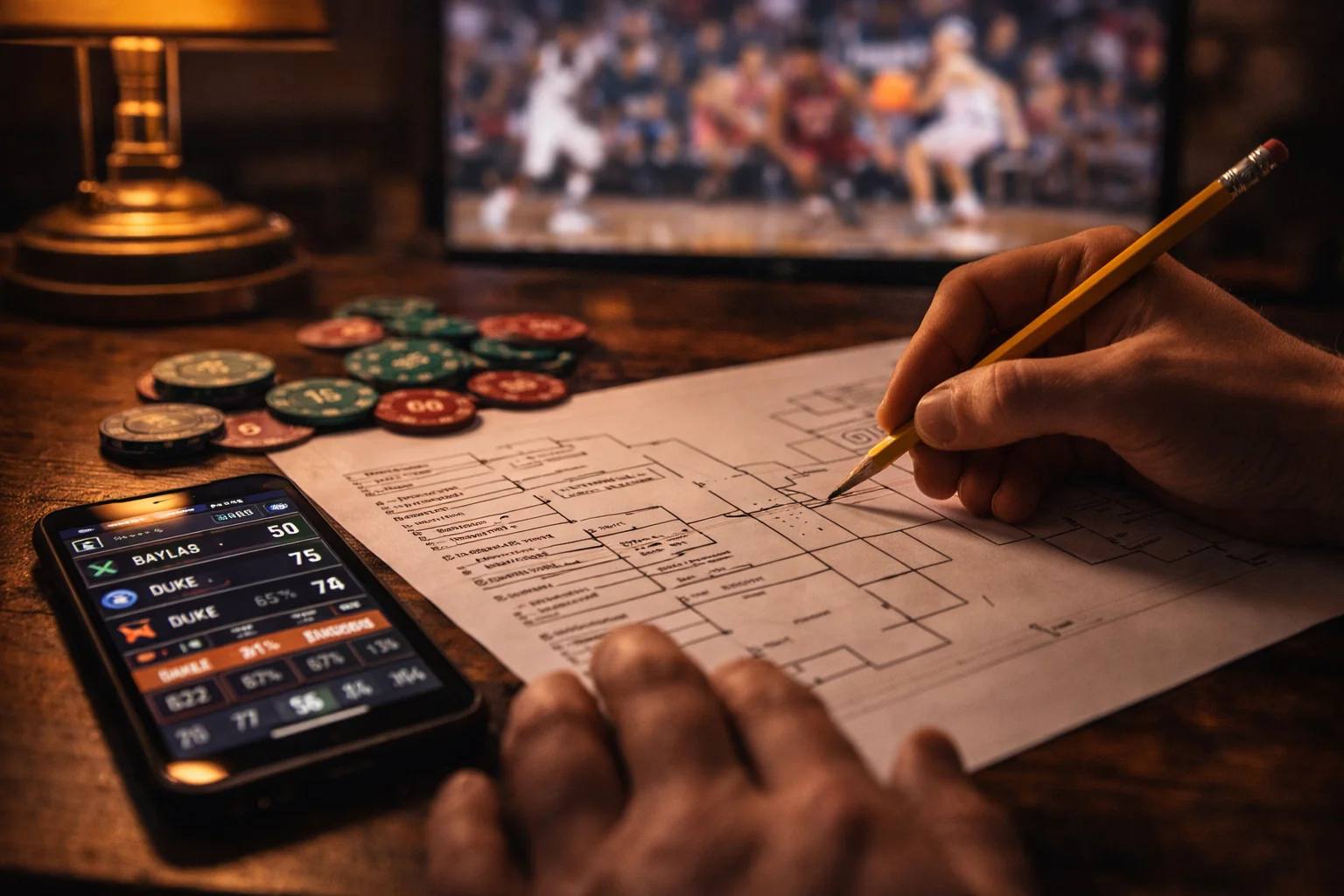 Ставки на March Madness: Полное руководство по бракетам (2026)