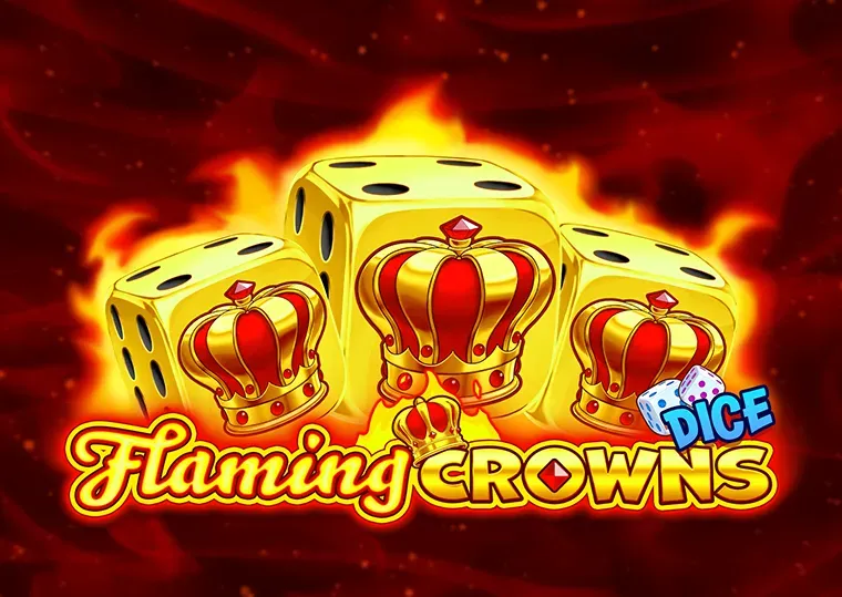 Flaming Crowns Dice