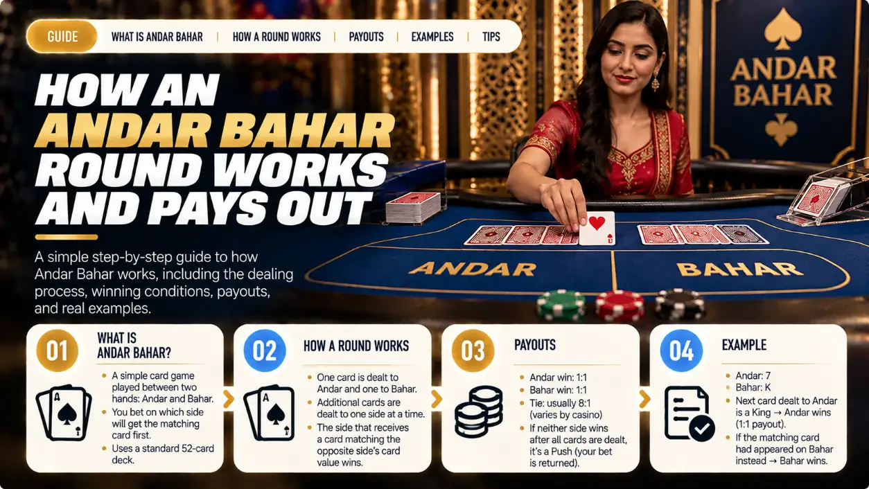 Andar Bahar Rules, Odds and Payouts