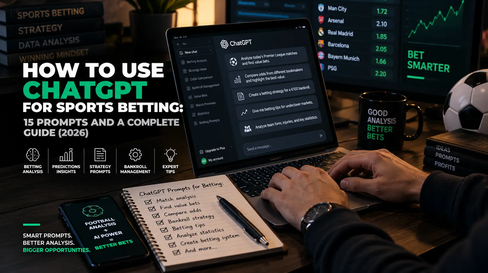 Как использовать ChatGPT для ставок на спорт: промпты (2026)
