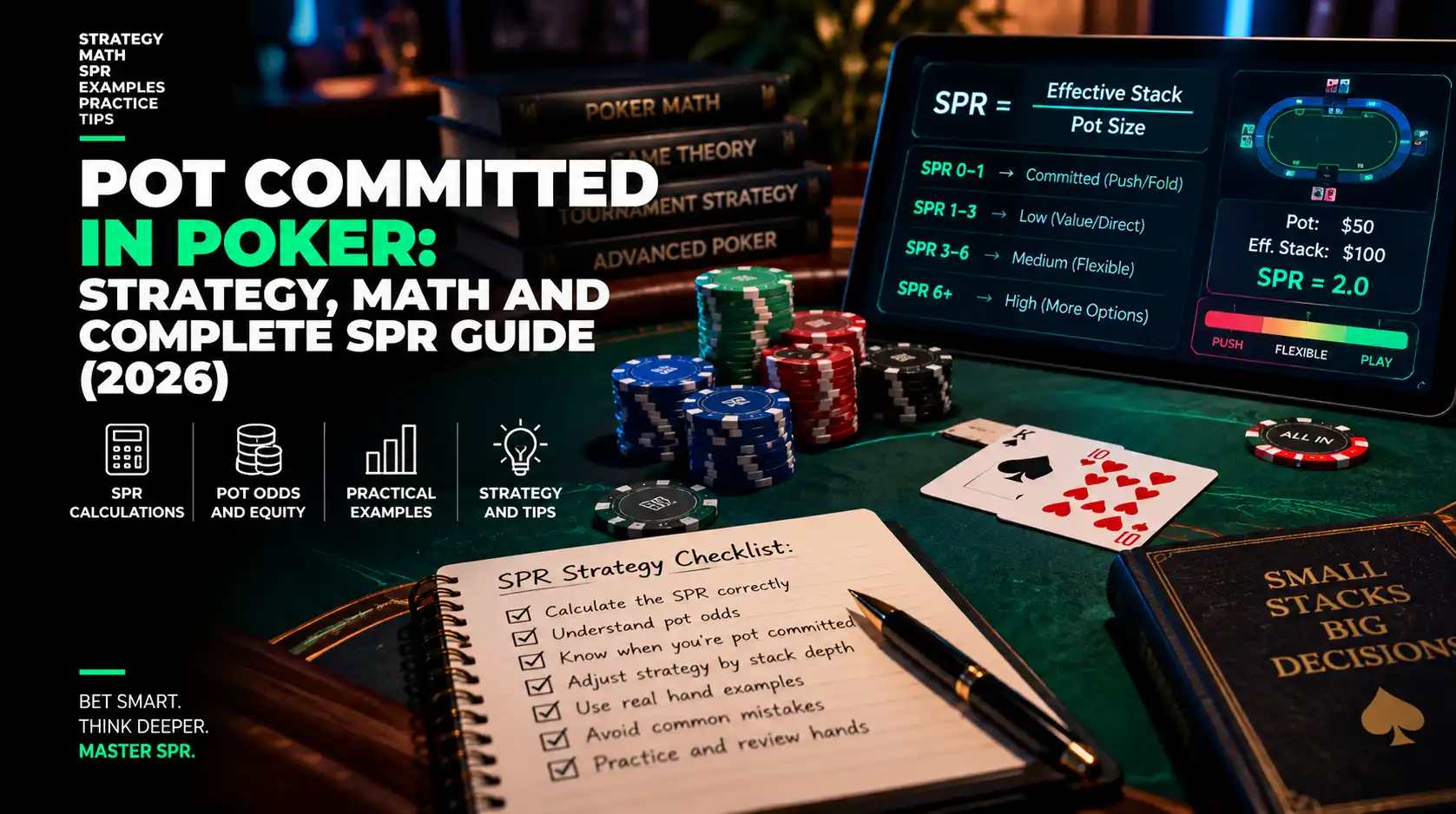 Pot-Committed Meaning: Poker Call Math and SPR
