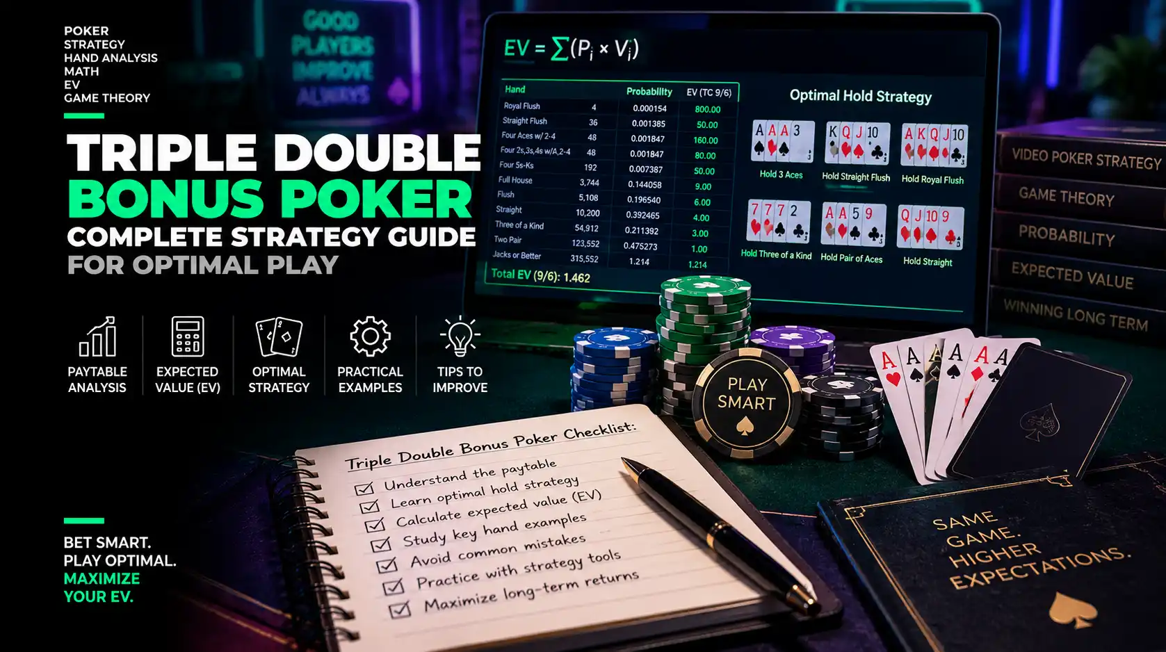 Стратегия Triple Double Bonus: кикер и таблица выплат