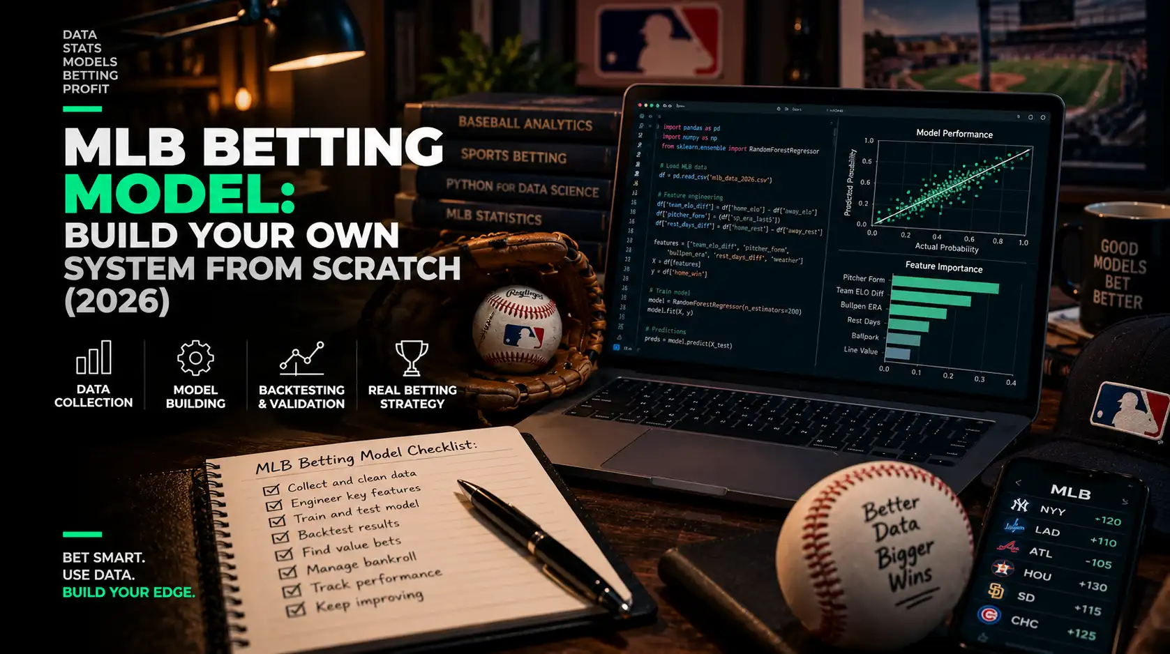 Модель вероятности MLB: построение и проверка