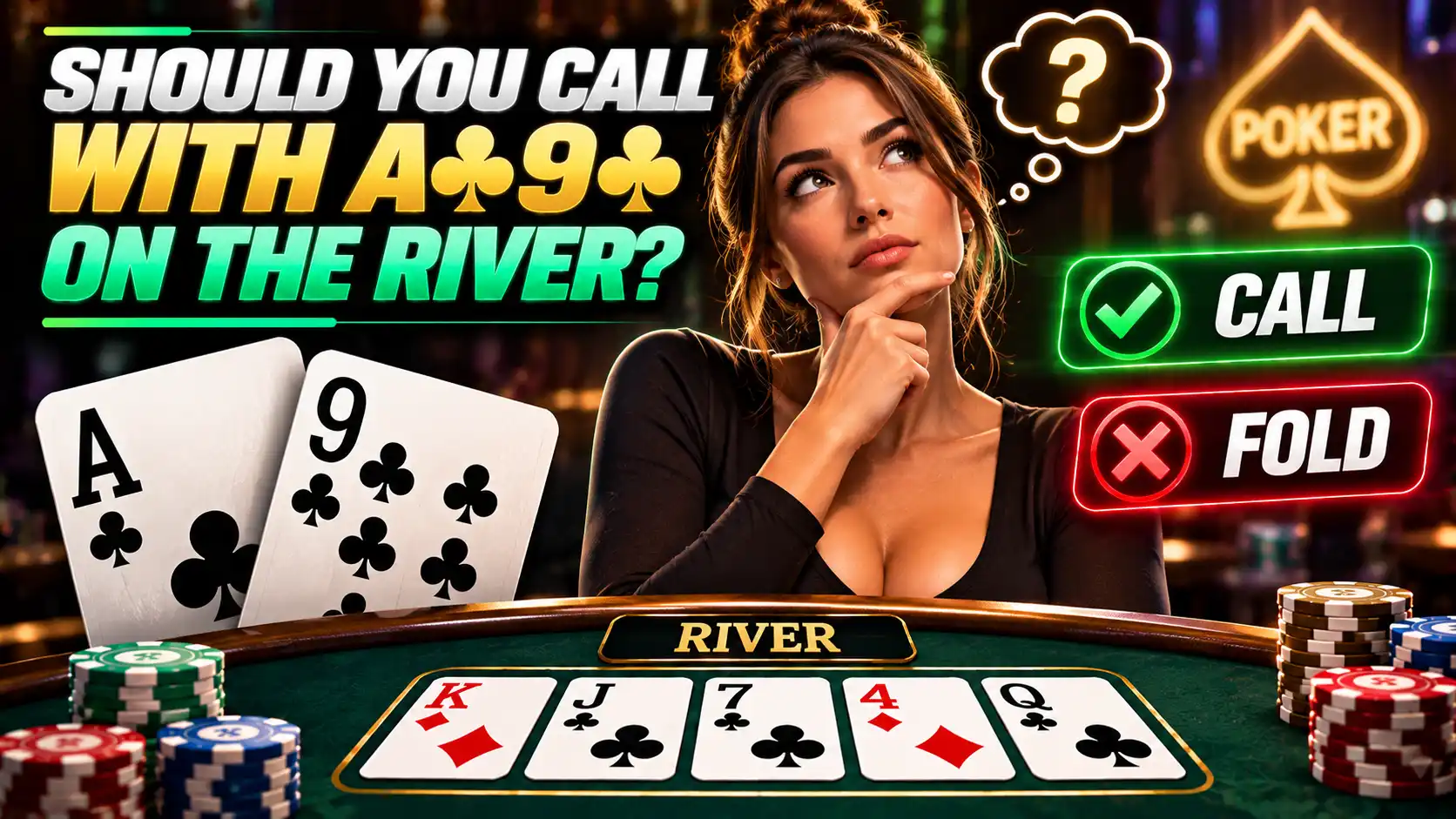 River Bluff-Catchers: Pot Odds and Blockers