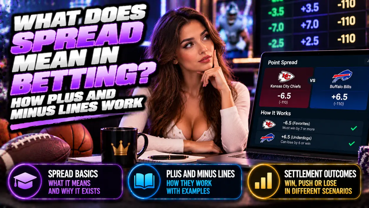 What Does Spread Mean in Betting? Cover, Push, Payout