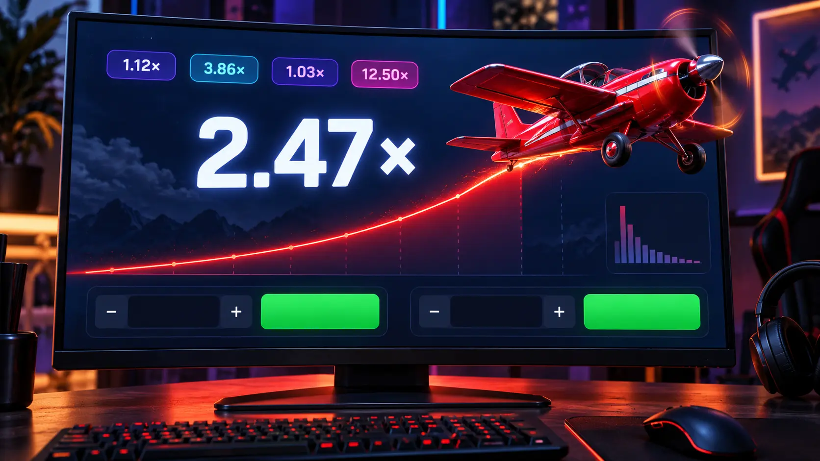 Математика краш-игр: RTP, кэшаут и потери