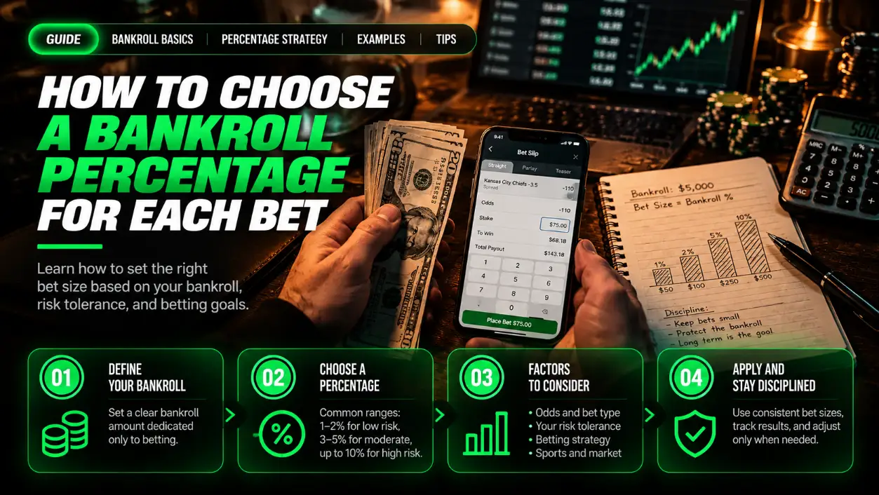 What Percentage of Your Bankroll Should You Bet?