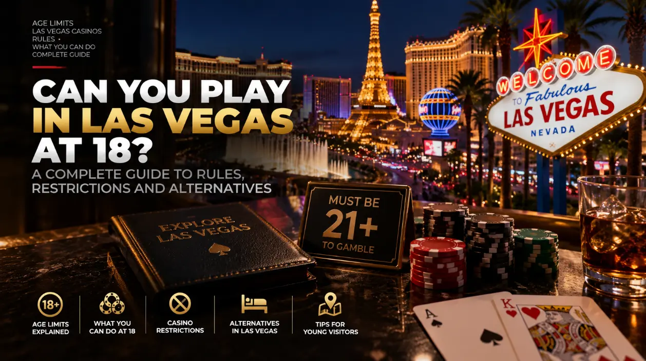 Can You Gamble at 18 in Vegas? Legal Age & Options