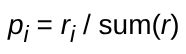 Original proportional margin-removal formula from the implied package documentation, using rᵢ for raw implied probability