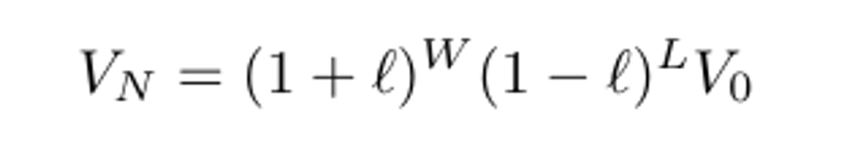 Original capital-growth formula on page 919 of Kelly's 1956 paper
