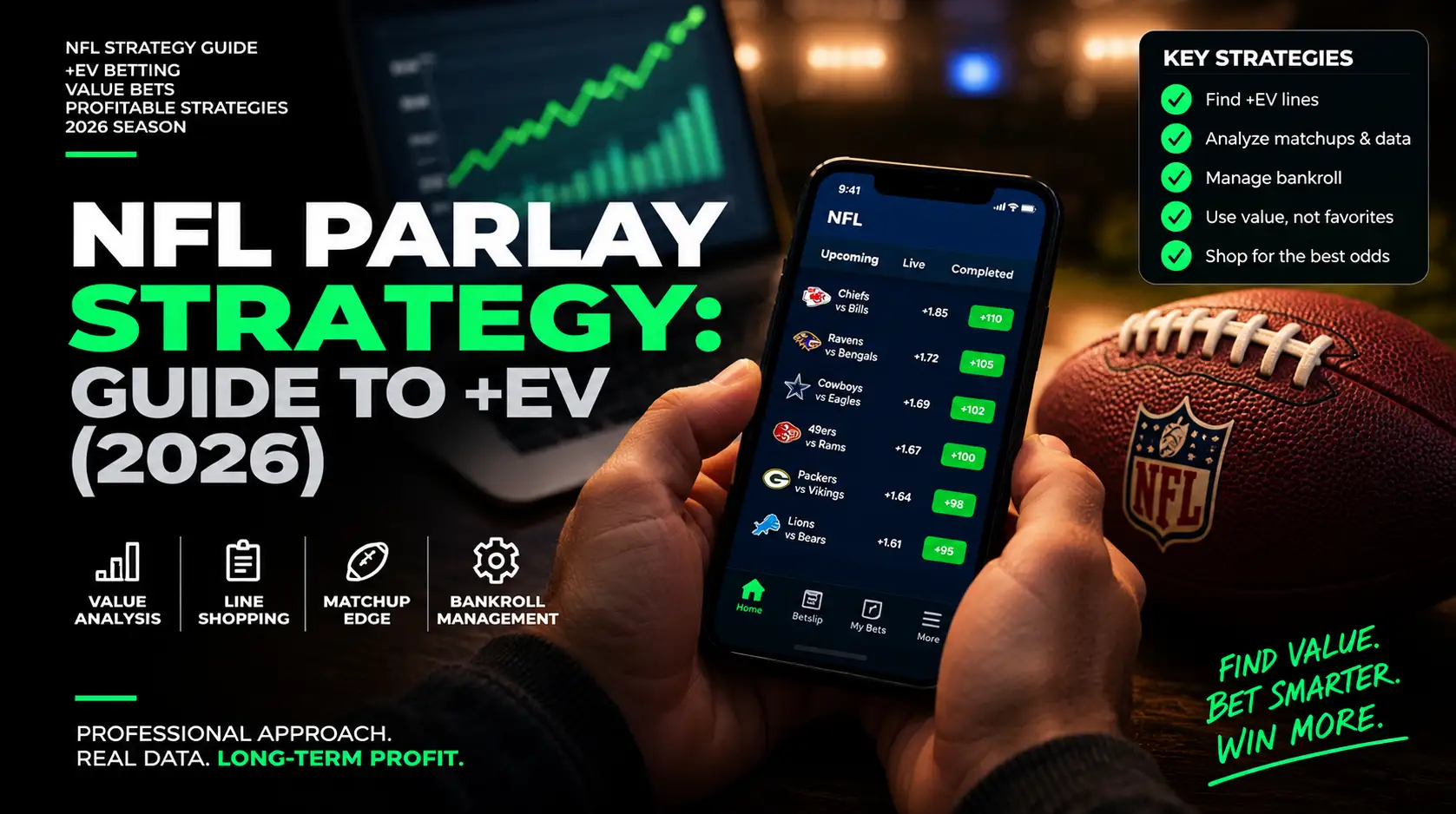 NFL Parlay Betting Strategy: Odds, Value and Risk