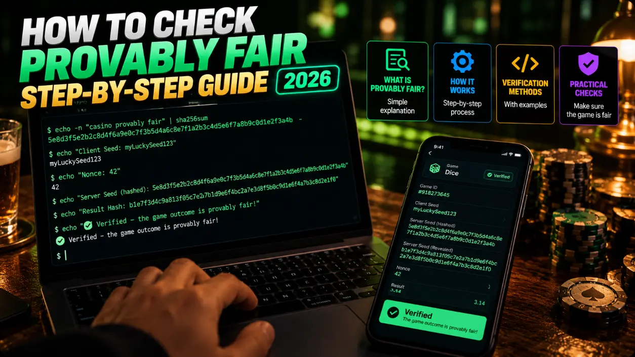 Как проверить Provably Fair: хэш и результат игры