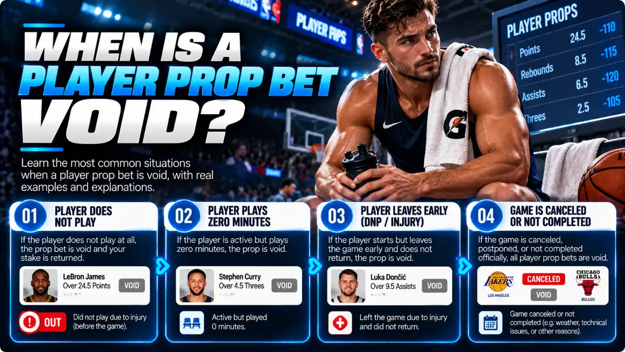 Player Didn't Play: When Is a Bet Void?