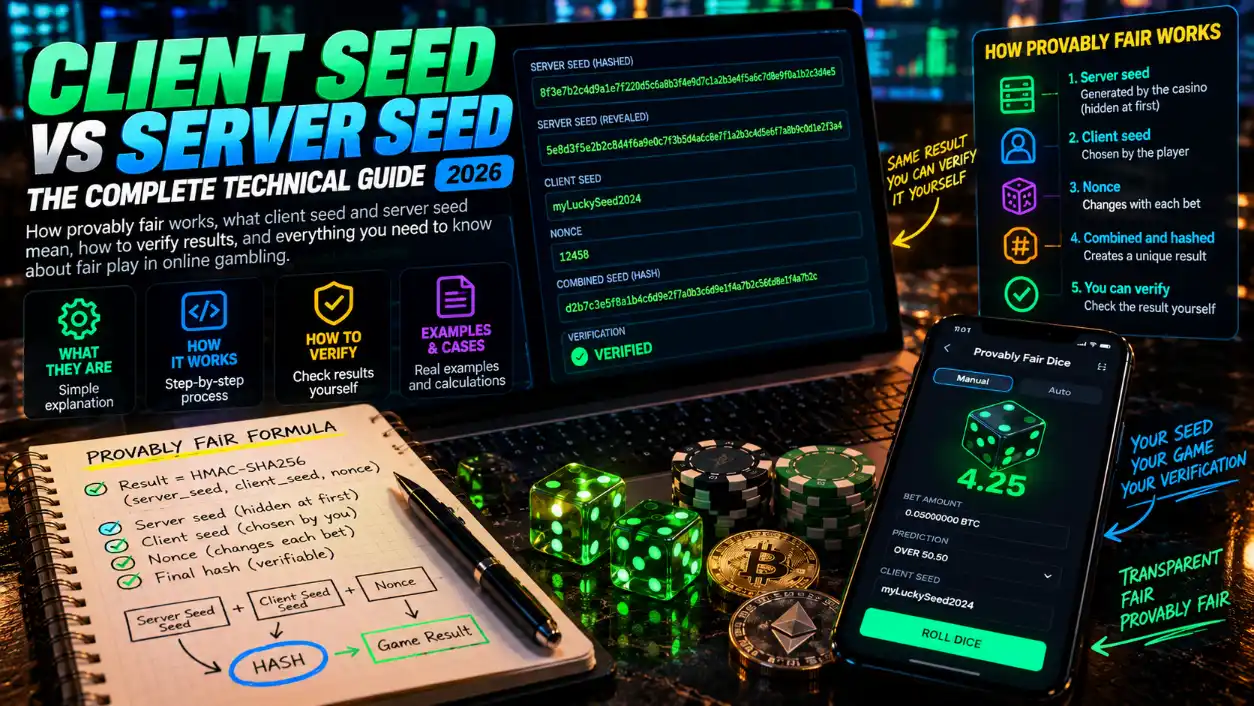 Client Seed vs Server Seed: Differences and Verification