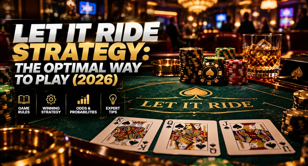 Стратегия Let It Ride: правила и примеры решений
