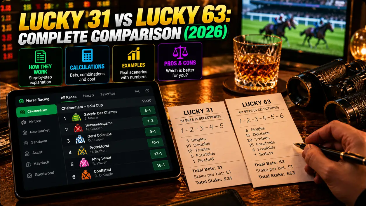 Lucky 31 и Lucky 63: стоимость и выплаты