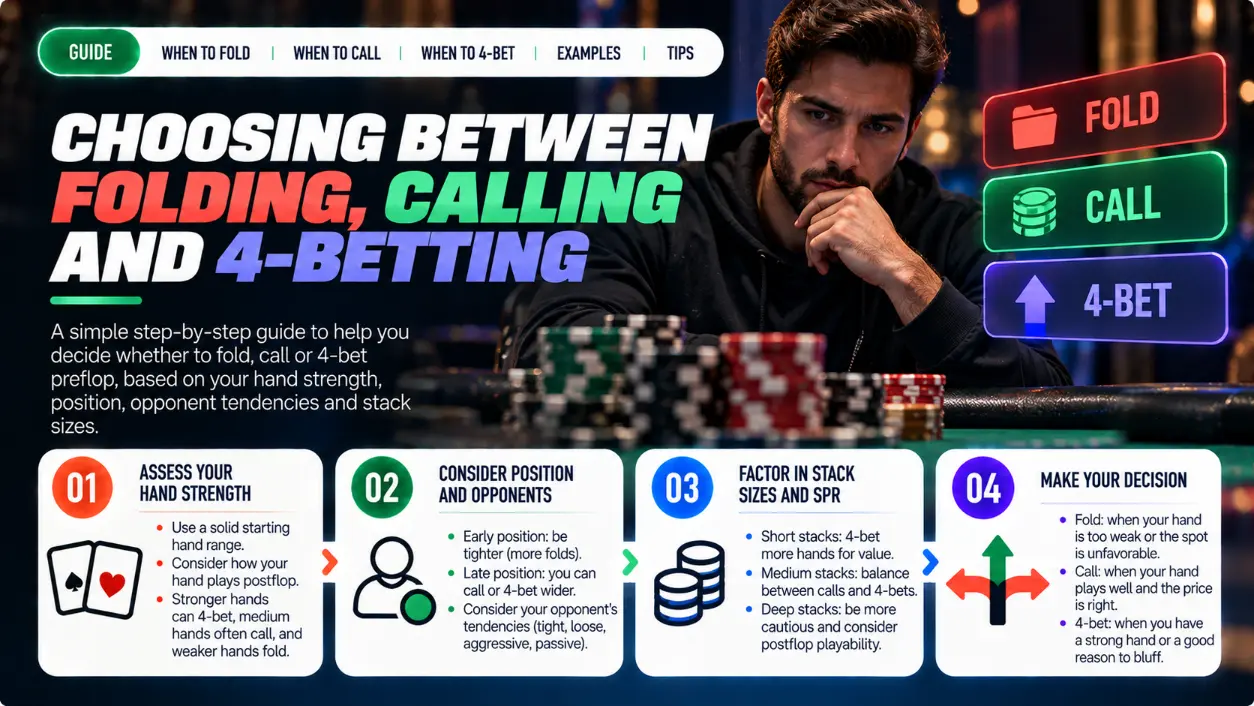 4-Bet vs 3-Bet: Ranges, Stacks and Decision